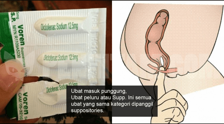 Ubat Masuk Punggung - Fungsi & Cara Guna