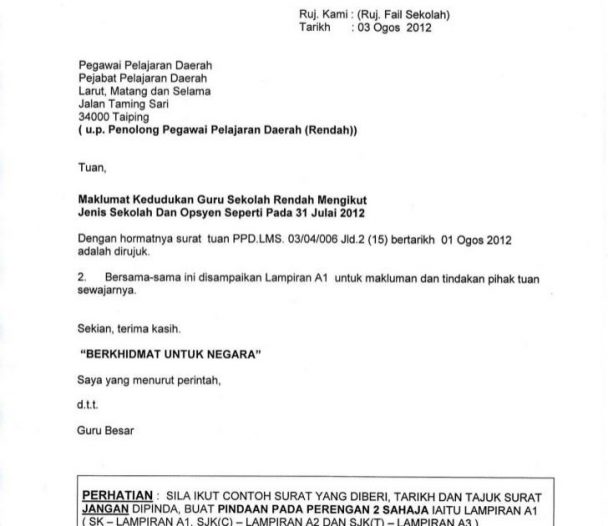 notis berhenti kerja 24jam