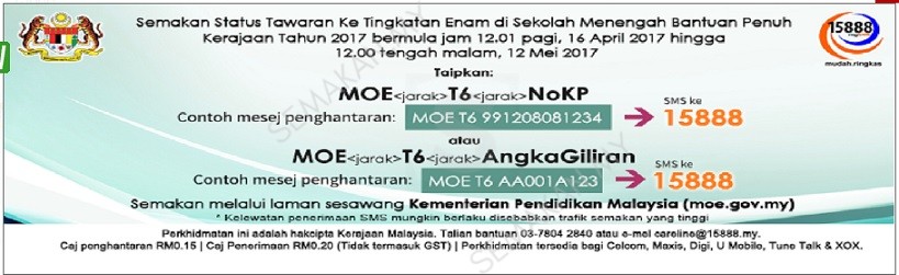 Semakan Tingkatan 6