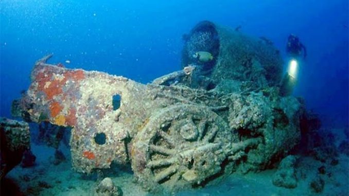 Inilah Bukti Kebenaran Kisah Firaun ditenggelamkan Laut, Roda Kereta