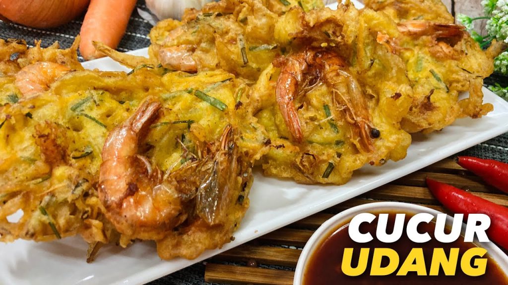 RESEPI CUCUR UDANG RANGUP..MEMEY SEDAK!