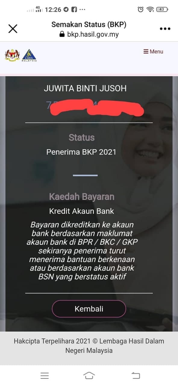 bantuankehilanganpendapatan